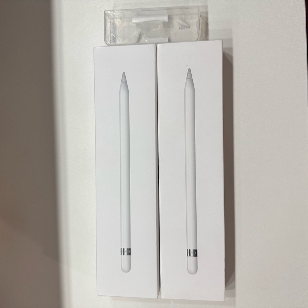 Two Apple pencils